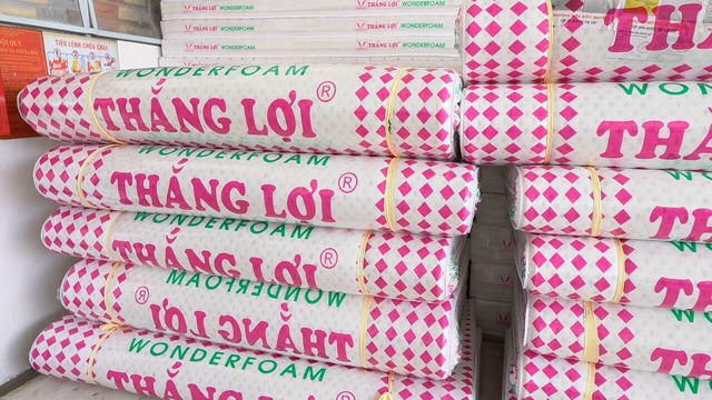 Nệm 10cm cao su Thắng Lợi Wonderfoam chính hãng, tặng kèm quà cao cấp miễn phí giao hàng