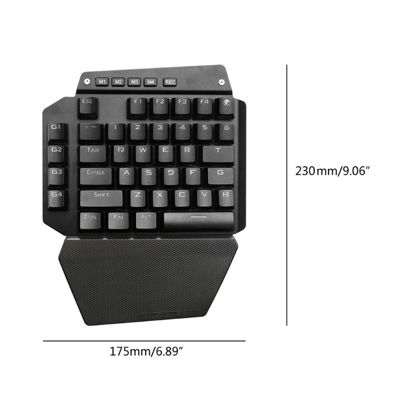 Bàn Phím Cơ Gaming K700 44 Phím Có Đèn LED RGB Chất Lượng Cao
