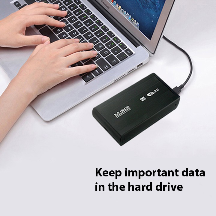 Hộp Ổ Cứng 3.5 Inch USB3.0 / 2.0 SATA SHUOLE Dùng Cho Ổ Cứng Máy Tính Bàn | BigBuy360 - bigbuy360.vn