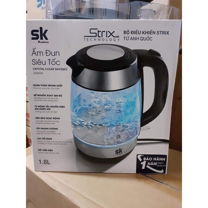 ẤM ĐUN SIÊU TỐC SK SUMIKURA SKK5802
