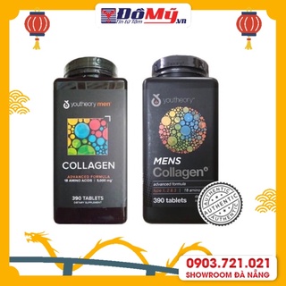 Collagen Dành Cho Nam Collagen Youtheory Men's Type 1 2 & 3 lọ 390 viên NHẬP MỸ