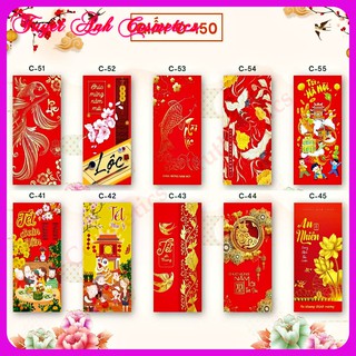 [LÌ XÌ TẾT-Có sỉ] Bao lì xì tết - chất lượng giấy tốt C150, nhiều mẫu cực đẹp ( Hơn 50 Mẫu )