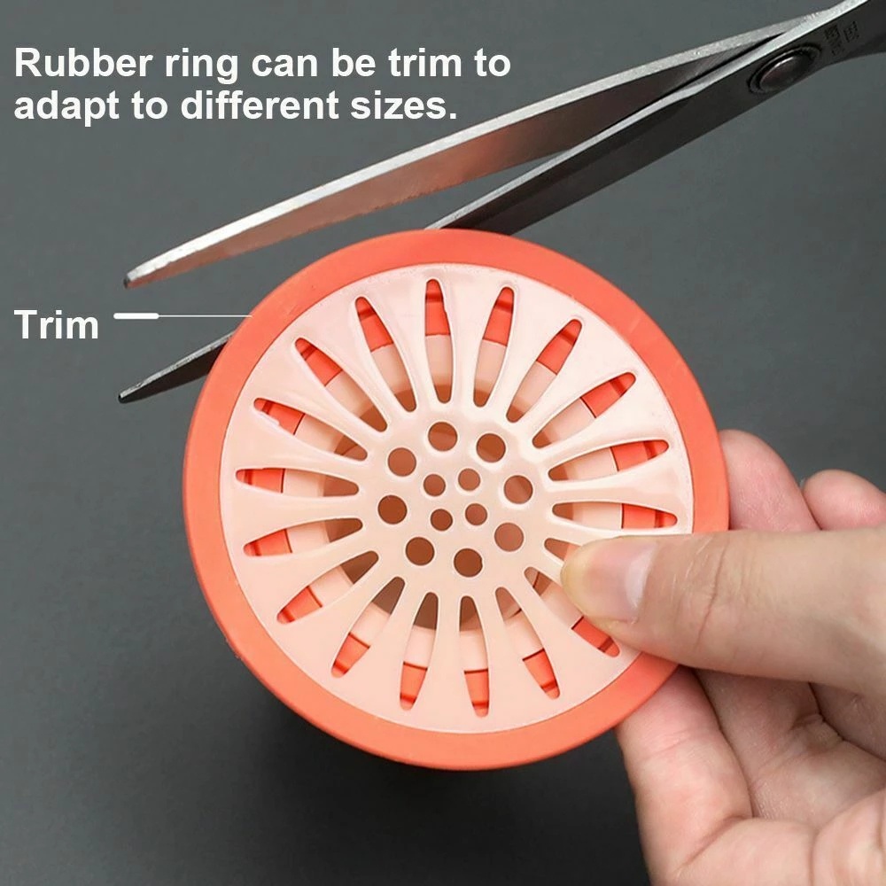 Nắp Đậy Cống Thoát Nước Nhà Tắm / Bồn Rửa Chén Bằng Silicone Chống Mùi Hôi / Khử Mùi Hôi Mới