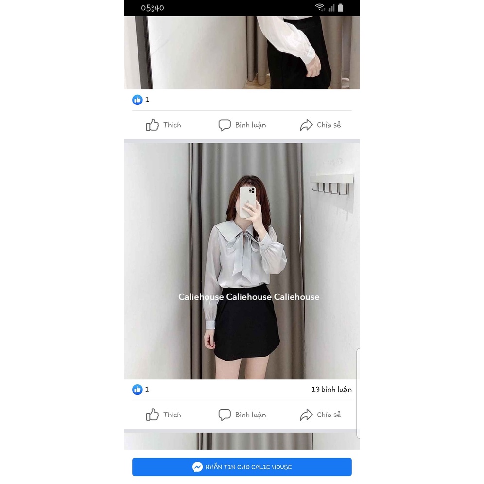 Áo Calie House  (New tag 370k): 190k