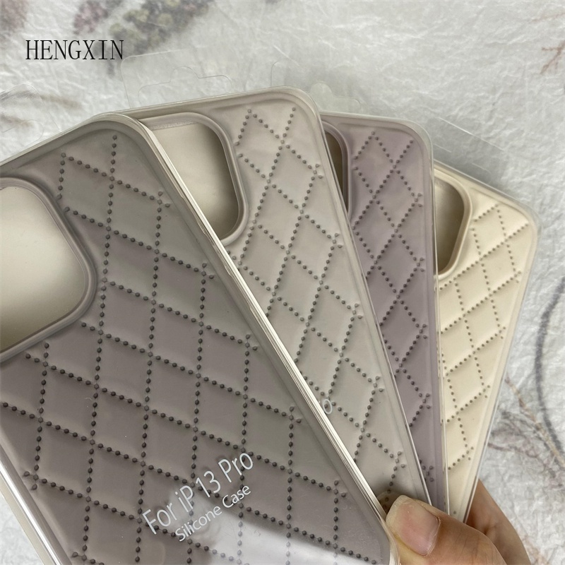 Diamond shaped liquid silicone phone case suitable for iPhone X XS XR XSMAX 11 14 15 12 13 PROMAX 15PLUS shockproof full case protection