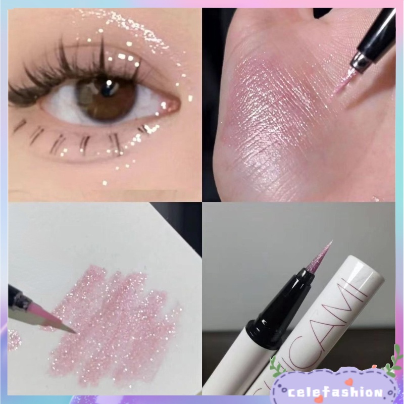 Bút Kẻ Mắt Dạng Lỏng Độ Bóng Cao Lâu Trôi Chống Thấm Nước Không Bị Nhòe Làm Sáng Da YR CFH