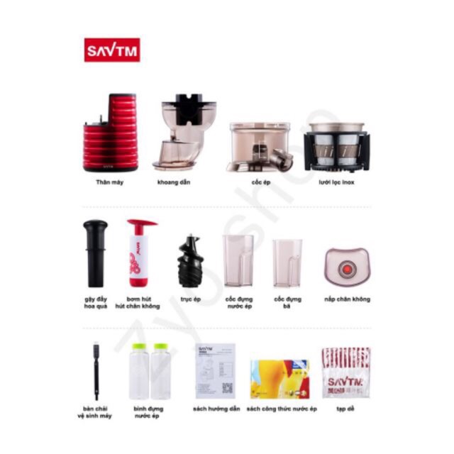 Máy ép hoa quả SAVTM JE-31 (LOẠI TO)