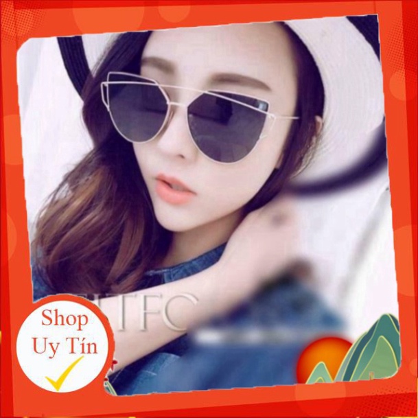Mắt kính tráng gương sang chảnh đủ màu L.Xịn - Hot- Sản phẩm được tặng kèm khăn hộp. [tặng kèm k