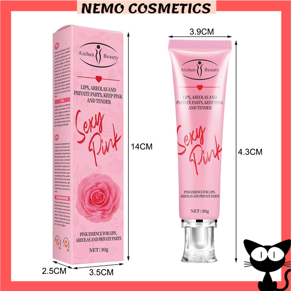 Kem dưỡng làm hồng môi, làm hồng nhũ hoa vùng kín Sexy Pink Aichun Beauty 30g