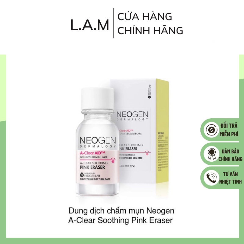 Chấm mụn Neogen A-clear Soothing Pink Eraser 15ml