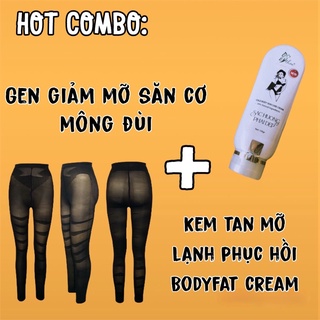COMBO Kem BodyFat Cream + Gen giảm mỡ Săn cơ mông đùi, bắp chân