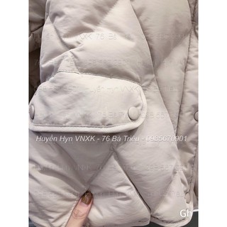 áo phao trám cổ lông