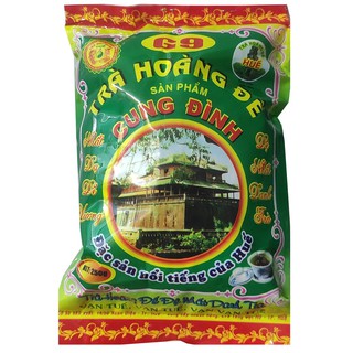 Trà Hoàng Đế Huế nhãn hiệu Đức Phượng G9 gói 500g - thơm ngon bổ dưỡng - Đặc sản Huế - Gói màu xanh