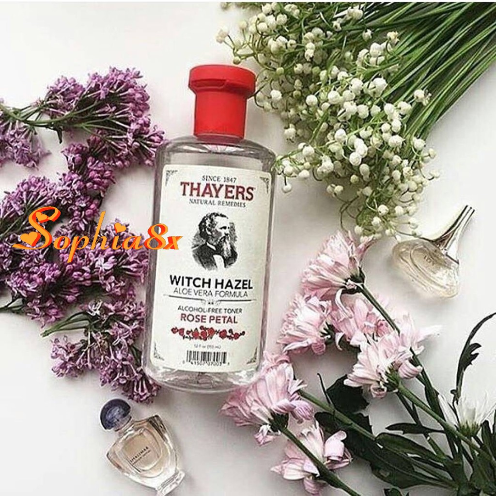 [Best Seler] Nước Hoa Hồng Thayers Làm Sạch, Se Khít Lỗ Chân Lông Thayer NHH 355ml