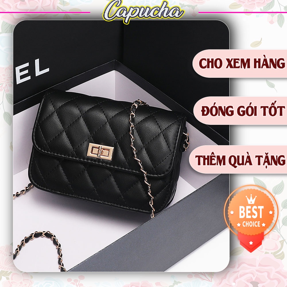 Túi xách nữ đeo chéo giá rẻ đẹp phong cách Hàn Quốc Capucha T158