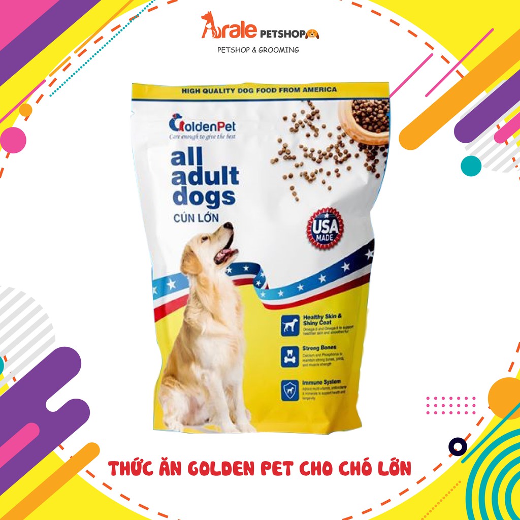 THỨC ĂN GOLDEN PET CHO CHÓ LỚN