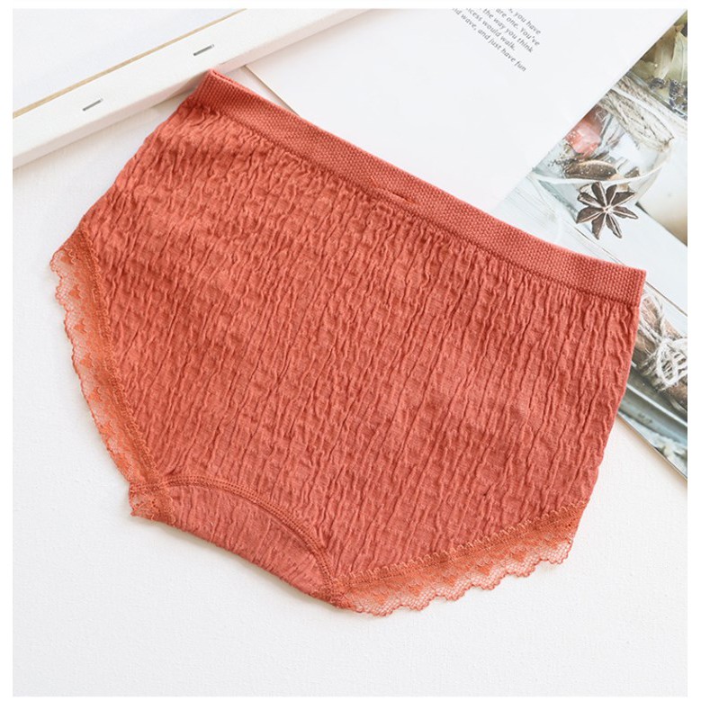 Quần Lót Cotton Bamboo Nhún Viền Ren Thông Thoáng Ko Gây Hằn SC01 | BigBuy360 - bigbuy360.vn