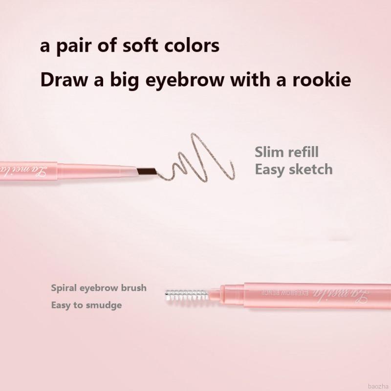 [Hàng mới về] Bút kẻ chân mày hai đầu chống nước chống nhòe hiệu quả bền lâu lên màu nhanh | BigBuy360 - bigbuy360.vn