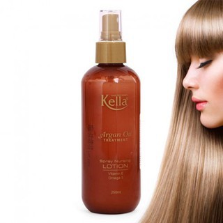 Sữa dưỡng tóc Kella Argan Oil Treatment Spray Nursing Lotion 250ml