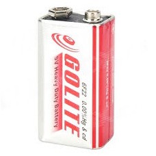 Hộp 10 Cục Pin Vuông 9V Golite