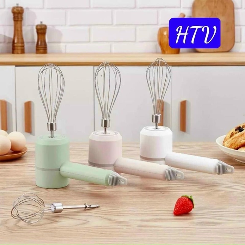 MÁY XAY ĐA NĂNG 3IN1 ( máy xay cầm tay mini mới siêu hot kèm 2 đánh trứng và 1 lưỡi xay thịt)