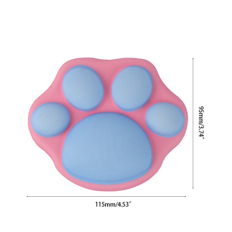 FUN Cute Cat Claw Small Wrist Pad Mouse Pad Lovely Mouse Mat Wrist Support Comfort Laptop Silicone Wrist Mouse Pad Mice