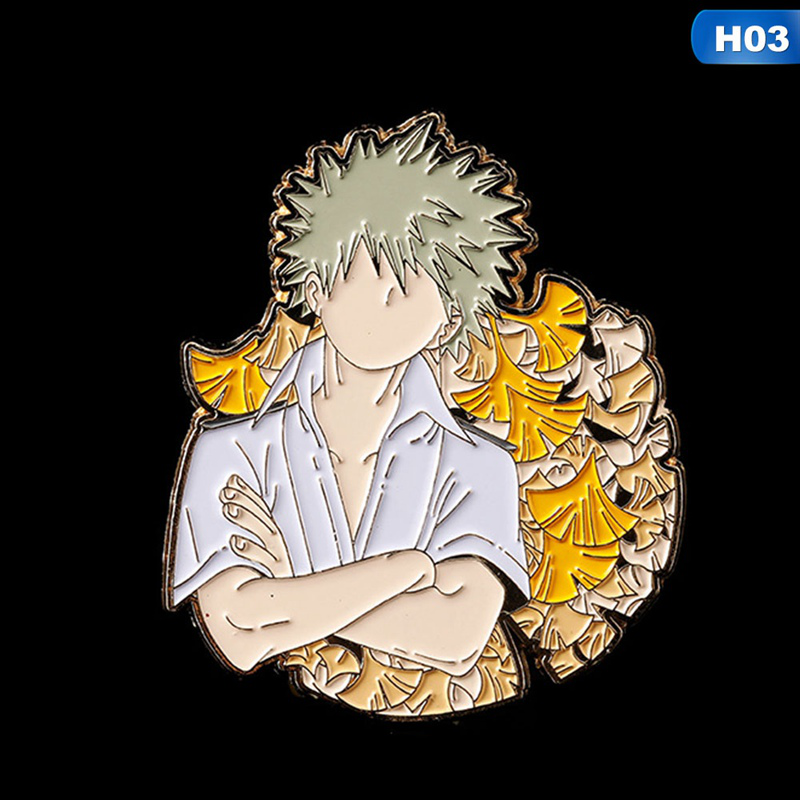 flowersqueen Ghim Cài Áo Hình Nhân Vật Phim My Hero Academia Dễ Thương
