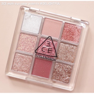 Phấn Mắt 9 Ô 3CE Multi Eye Color Palette - Delightful