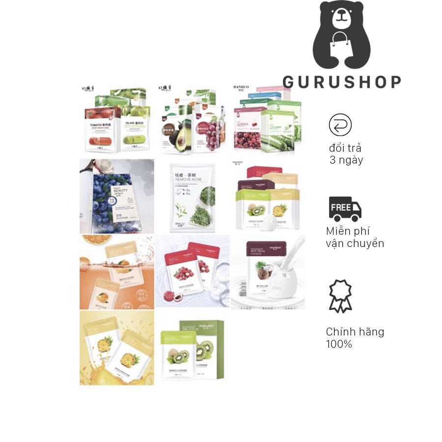 Mặt nạ dưỡng ẩm, trắng da, nâng cơ giao ngẫu nhiên