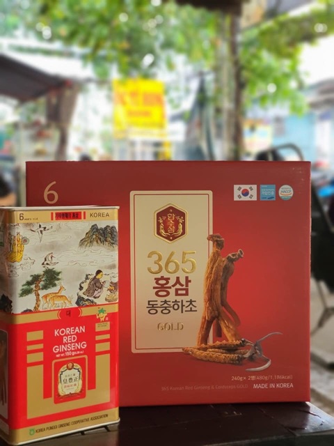 [HÀNG MỚI VỀ] Cao Hồng Sâm Đông Trùng Hạ Thảo 365 HÀN QUỐC, Hộp 2 Lọ x 240gr | BigBuy360 - bigbuy360.vn
