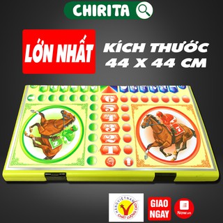 Bộ Cờ Cá Ngựa LOẠI LỚN 44x43cm - Cờ Cá Ngựa Trí Tuệ TRUNG LÊ Cao Cấp