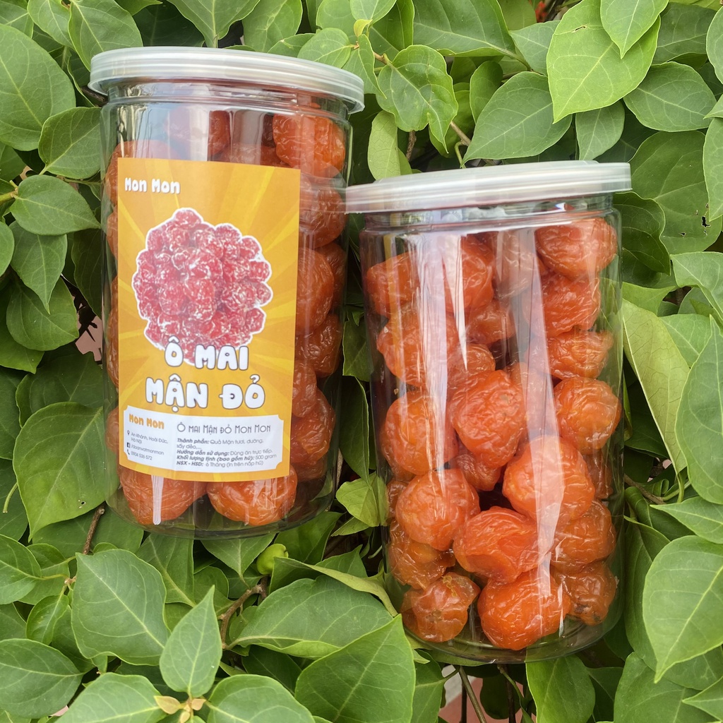Omai Mận Đỏ - 500gr - MonMon Food - Đồ Ăn Vặt Hà Nội