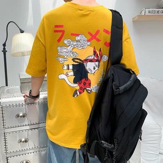 Áo thun Freesize Unisex Mèo Đại Ca A024 E