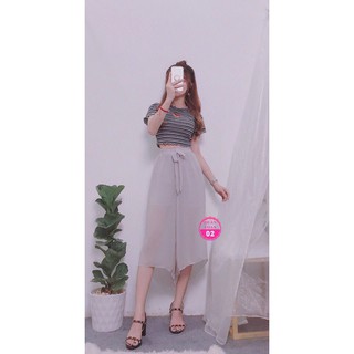 Quần voan dạng đuôi cá xinh xinh