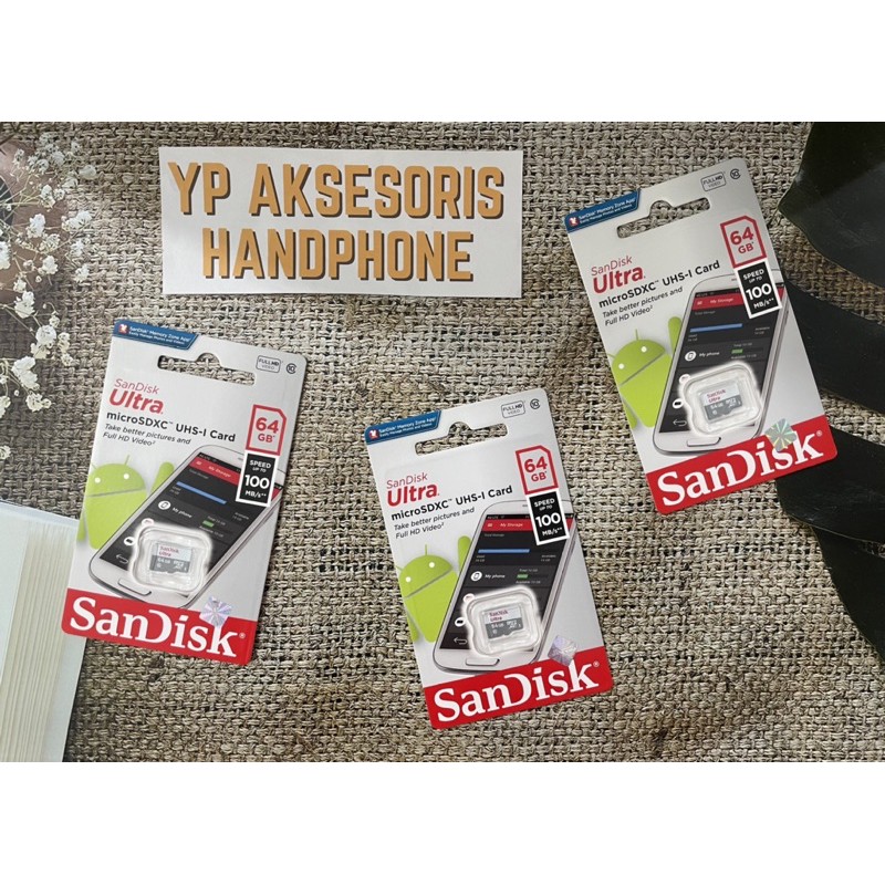 Thẻ Nhớ Sandisk 32gb Hp 64gb Ultra Micro Sd 32gb 100mbps Microsd No Adapter Mmc | BigBuy360 - bigbuy360.vn