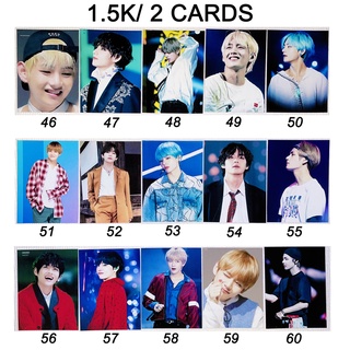 Sale set card V BTS