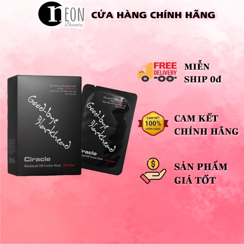 Miếng dán đẩy mụn đầu đen GOODBYE BLACKHEAD CIRACLE Hàn Quốc 5ml
