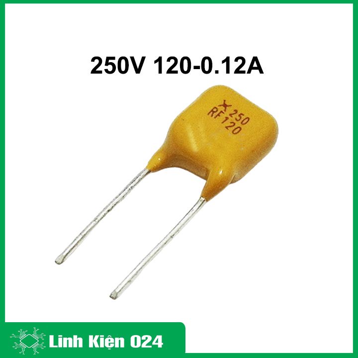 Cầu chì tự phục hồi TRF250 điện áp 250V 0.12A / 0.2A
