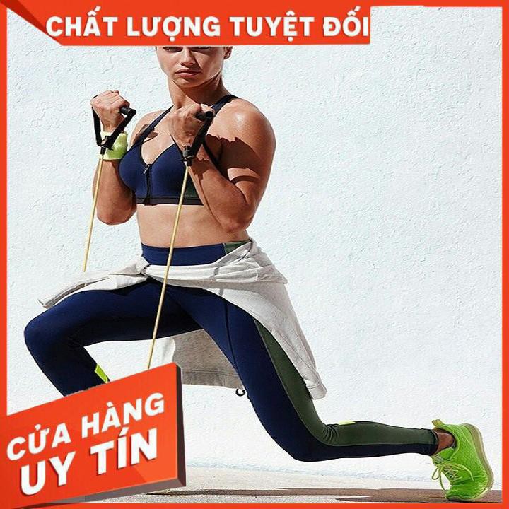 [XẢ KHO+FREE SHIP]  Bộ 5 dây tập thể dục đàn hồi MDBuddy, dây tập ngũ sắc