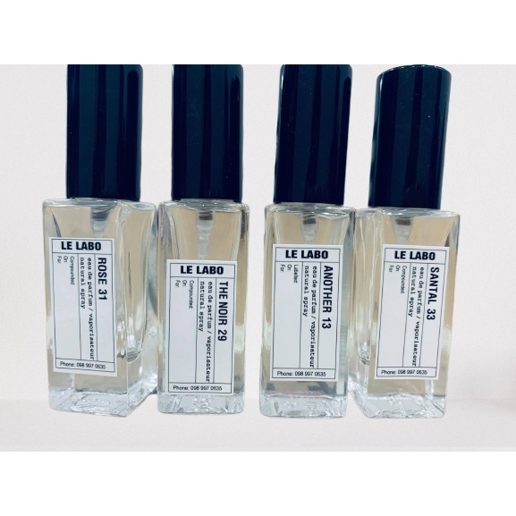 Mẫu thử nước hoa các hãng Nổi Tiếng