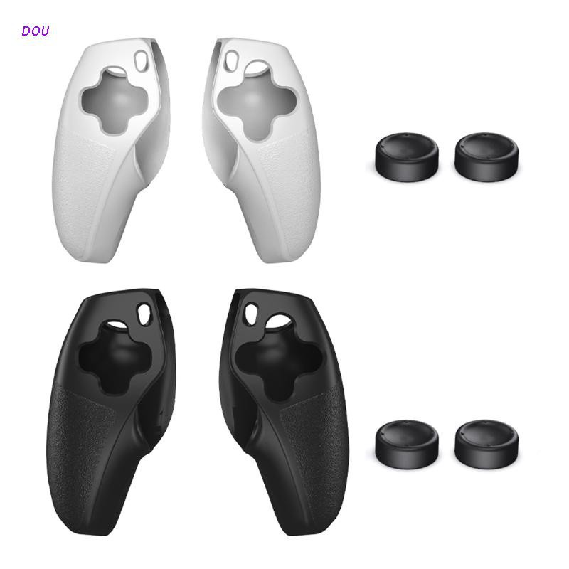 Vỏ bọc bảo vệ tay cầm chơi game bằng silicon không dây Ps5 có nút bấm P5 tiện dụng