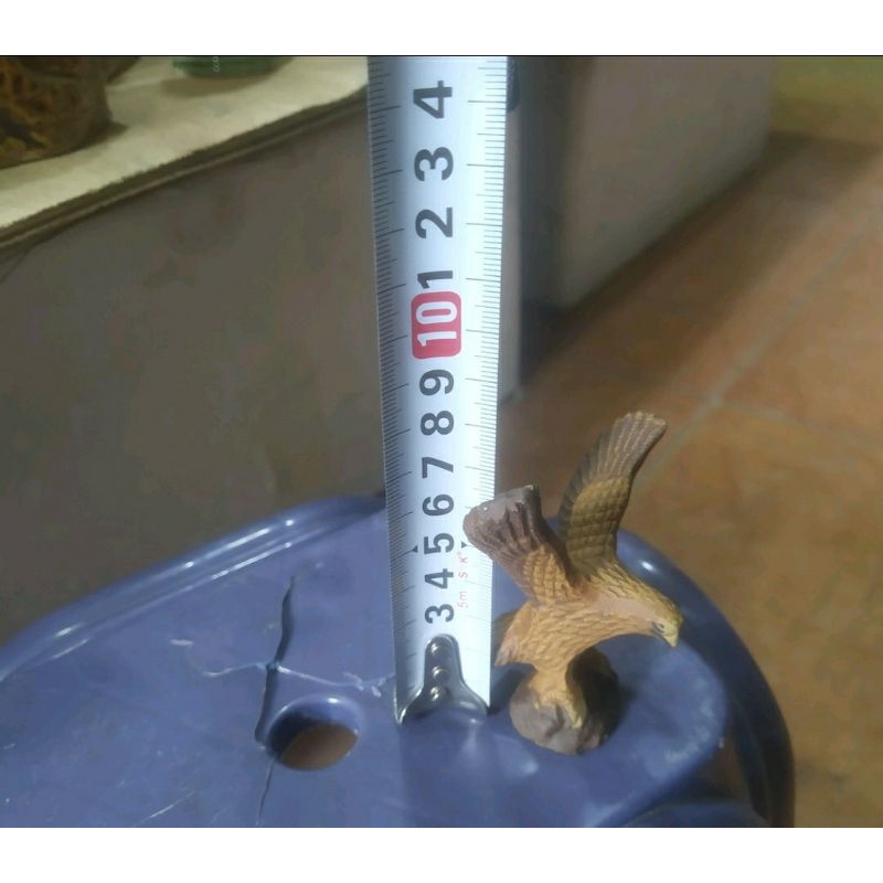 Tượng chim đại bàng mini gốm sứ Bát Tràng (nhiều kích thước) làm mô hình trang trí tiểu cảnh, trang trí bể cá