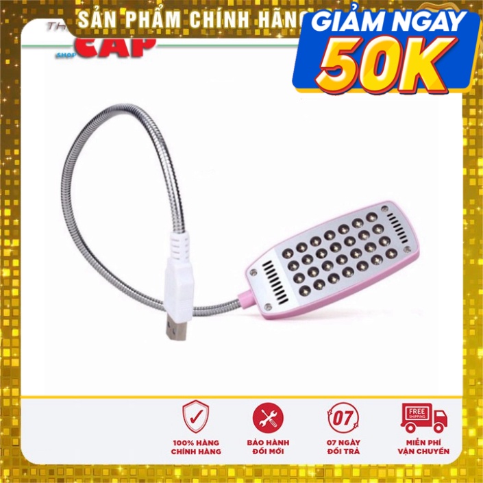 Đèn LED siêu sáng USB 28 bóng