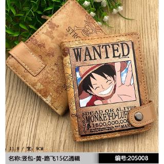 Ví Da Pu In Hình Nhân Vật Anime One Piece