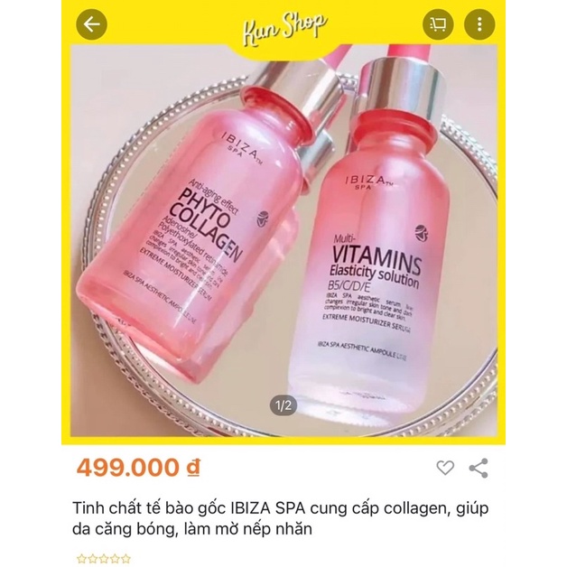 Tinh chất tế bào gốc IBIZA SPA