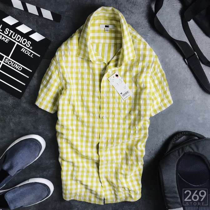 ÁO SƠ MI NGẮN TAY NAM LINEN VNXK CARO NHỎ FULL MÀU CỰC TRẺ TRUNG [HÌNH THẬT 100%] | BigBuy360 - bigbuy360.vn