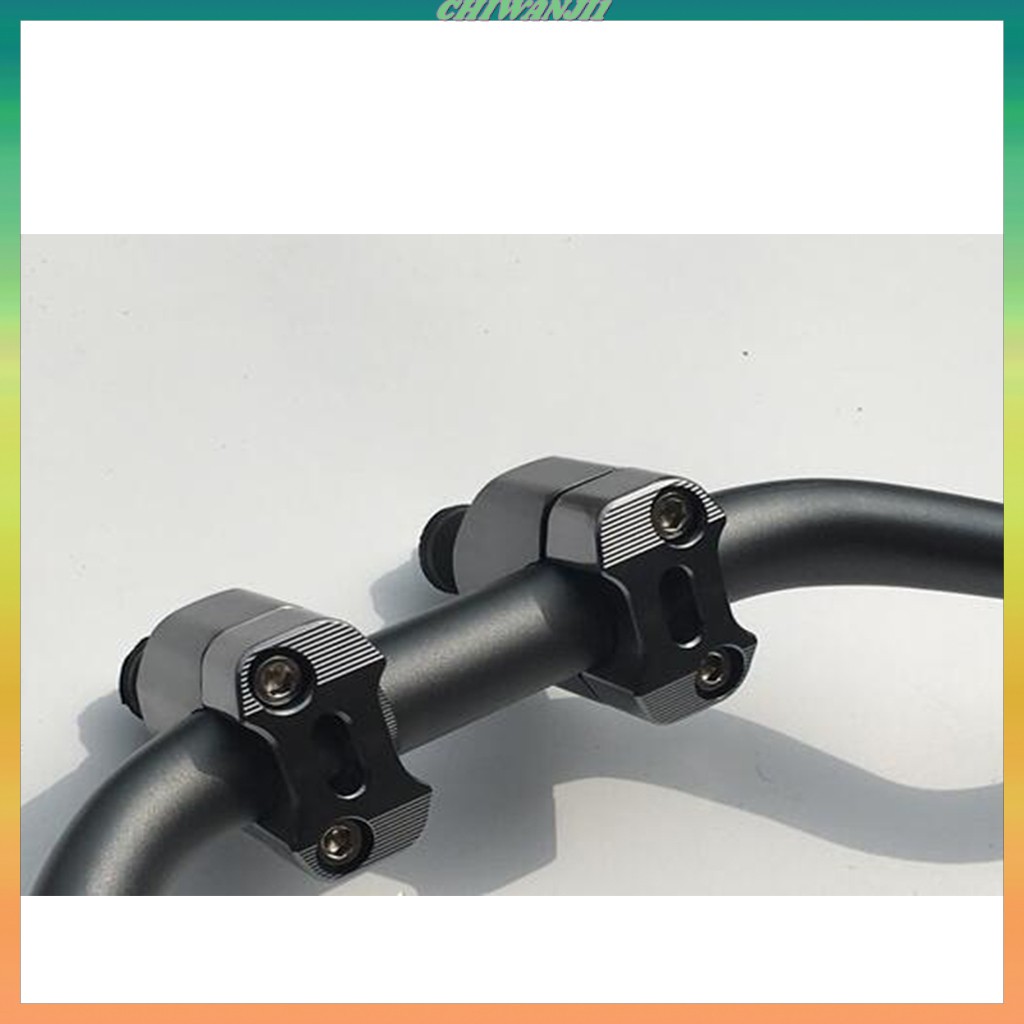 Bộ 2 kẹp gắn tay lái xe mô tô 28MM 1 1/8  chất lượng cao