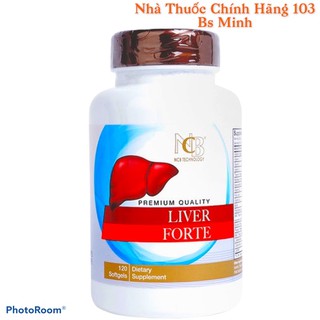 Viên uống LIVER FORTE - Mỹ - Giải pháp giải độc gan tăng cường chức năng gan- Hộp 120 viên.