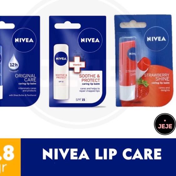 NIVEA (Hàng Mới Về) Bộ Sản Phẩm Chăm Sóc Môi Y-06 | BigBuy360 - bigbuy360.vn