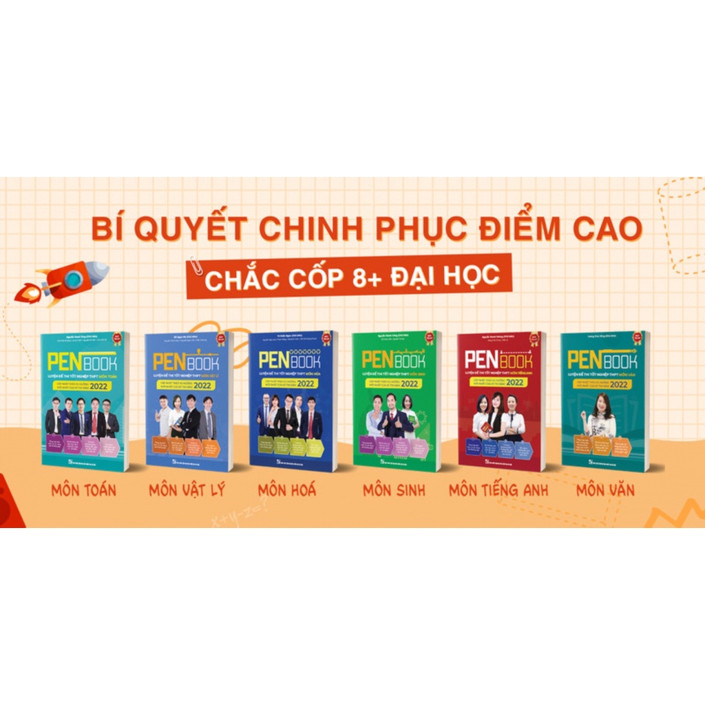 Sách - PENBOOK – Luyện Đề Thi Tốt Nghiệp THPT Môn Sinh Học 2022